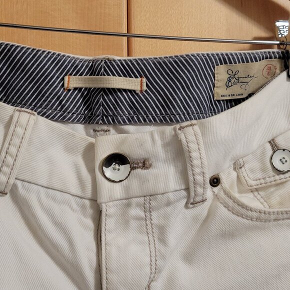 GAP white jeans ankle length cropped Limited Edition Size 6 - Picture 2 of 7